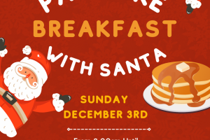 Pancake Breakfast with Santa 12/3/2023