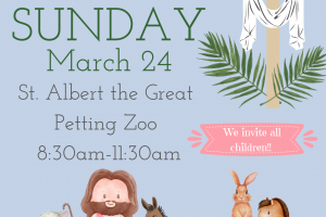 Palm Sunday Petting zoo March 24