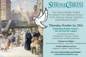 National shrine of St. Frances xavier cabrini benefit event