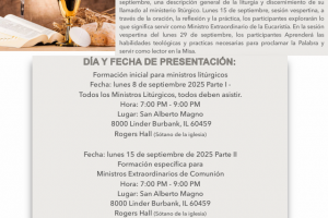 Entrenamiento de liturgia