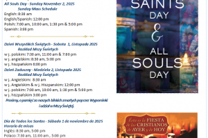 All Saints day & All Souls Day