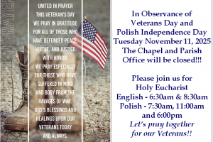Veterans Day 11/11/2025