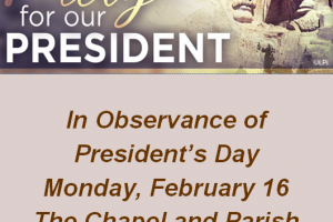 President’s Day – February 16, 2026