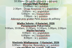 Liturgia Wielkiego Tygodnia & Wielkanocy
