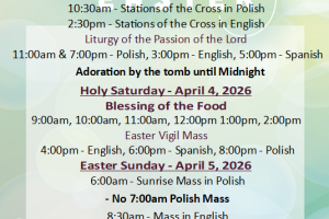 Holy Week & Easter Liturgy